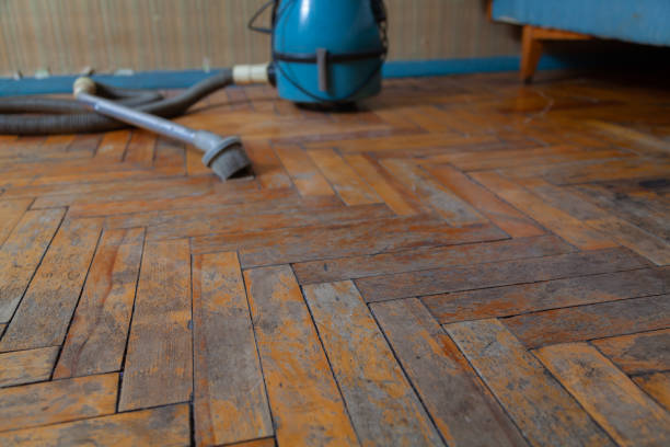 wood floor drying service